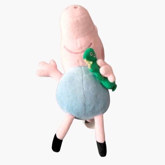 Ty Peppa Pig George Brother Pig Dinosaur 8 inch Plush Stuffed Animal - Picture 3 of 8